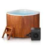 Scandinavian Corner Cold Plunge With Cold Water Generator - Image 3