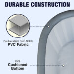Arctica Inflatable Cold Plunge with Locking Lid and Carry Bag - Image 6