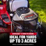 CRAFTSMAN T4400 | Riding Lawn Mower | 54-in Fabricated Deck | 24-HP Kawasaki V-Twin FR Engine | TURNTIGHT 5 in. Turning Radius - Image 8