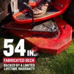 CRAFTSMAN T4400 | Riding Lawn Mower | 54-in Fabricated Deck | 24-HP Kawasaki V-Twin FR Engine | TURNTIGHT 5 in. Turning Radius - Image 6