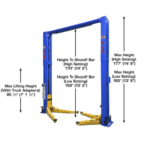 Platinum 12000 LB Certified 2-Post Lift – Atlas PVL-12 - Image 5