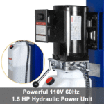 WEIZE 8500lbs 4-Post Car Lift with Caster Kits – PLA-1030 - Image 3