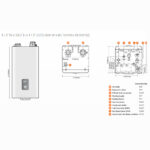 NFC-250/200H – Condensing Combi-Boiler – 199,900 BTU DHW / 210,000 BTU HTG - Image 3