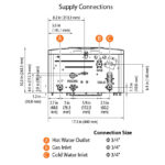 NHW700-199AE – Non-Condensing Tankless Water Heater – Outdoor, 199,000 BTU - Image 4