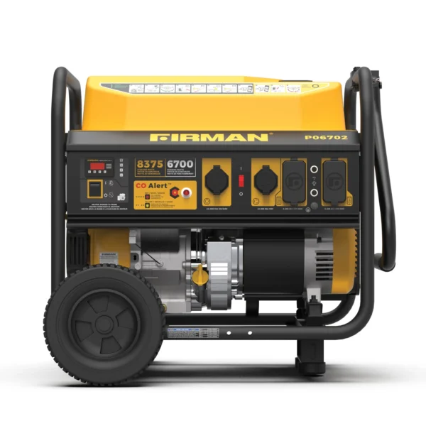 FIRMAN P06702 Gas Portable Generator 8350W Recoil Start 120/240V With CO Alert